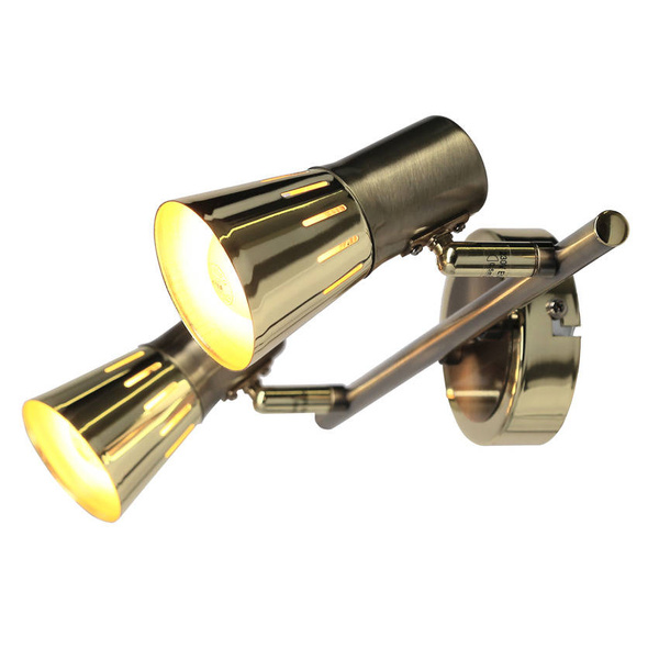 Lampa ścienna Candellux Arena 92-84487 listwa E14 złoto patyna