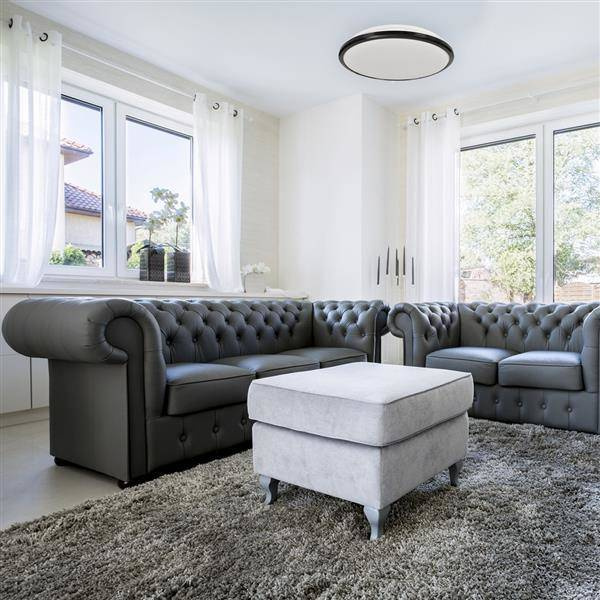 Plafon TERMA BLACK 28W LED Ø360 mm ML6404