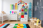 Żyrandol do pokoju dziecka kolorowy Mondo 5 Mix2 Loft