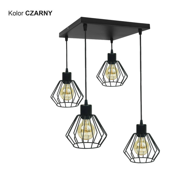 Lampa Artemida Zwis plafon kwadrat 