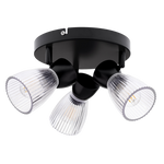 Lampa sufitowa BEST BLACK 3xE14 (round)