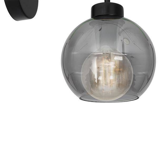 Nowoczesna lampa ścienna kinkiet SOFIA SMOKED MLP6571