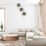 Nowoczesna lampa wisząca STARLIGHT CHROME ML3788