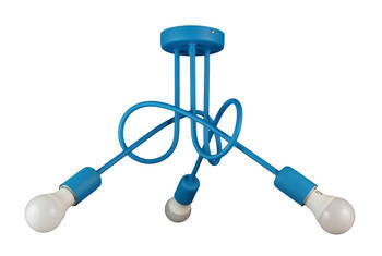 Turkusowa lampa dziecięca Mondo 1001/3T