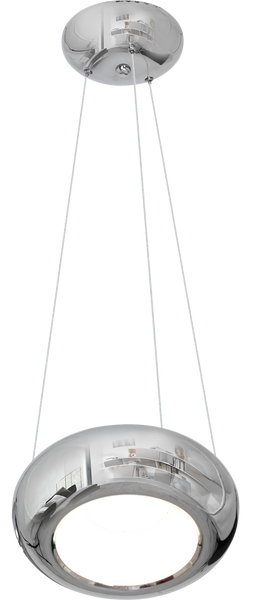 Zwis pojedyńczy LED MERCURIO chrom 25cm