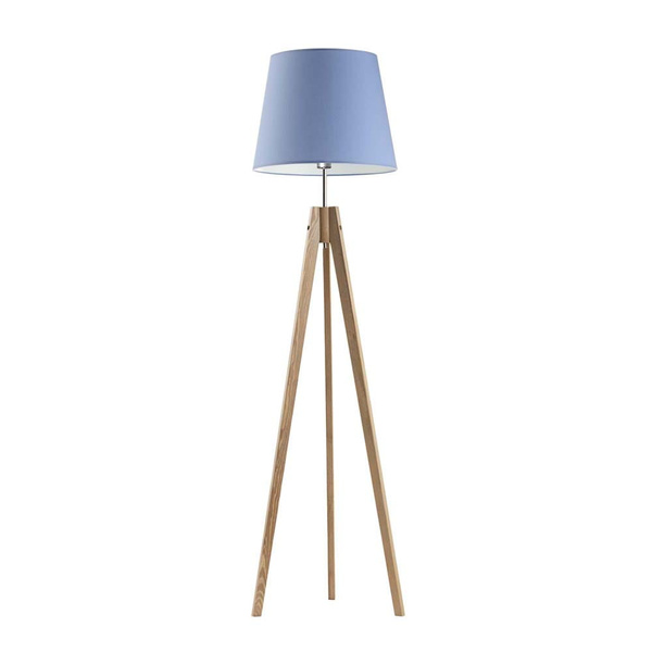 Lampa podłogowa do pokoju dziewczynki Aruba różowy klosz