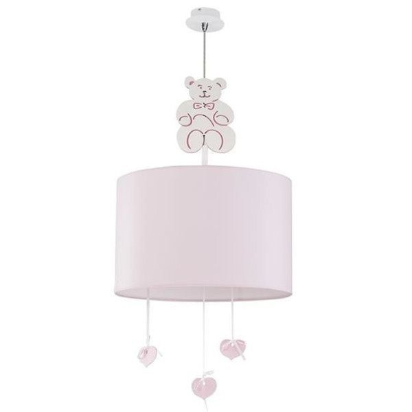 Różowa lampa do pokoju dziewczynki  HONEY 47cm