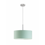 Lampa wisząca do pokoju dziewczynki różowa Tęczowy Cylinder 40 cm 2xE27