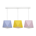 Lampa dziecięca kolorowa DIAMENCIK III szer. 70cm 