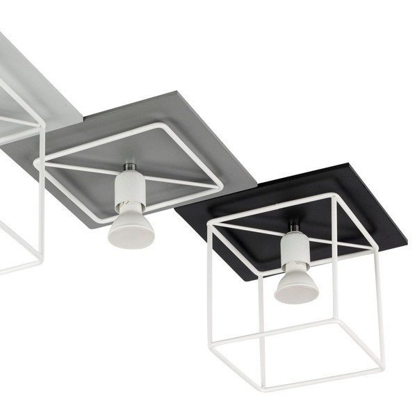 Lampa sufitowa kwadraty COBA 72cm 