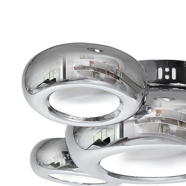 Lampa sufitowa chrom LED SPACE 55cm 