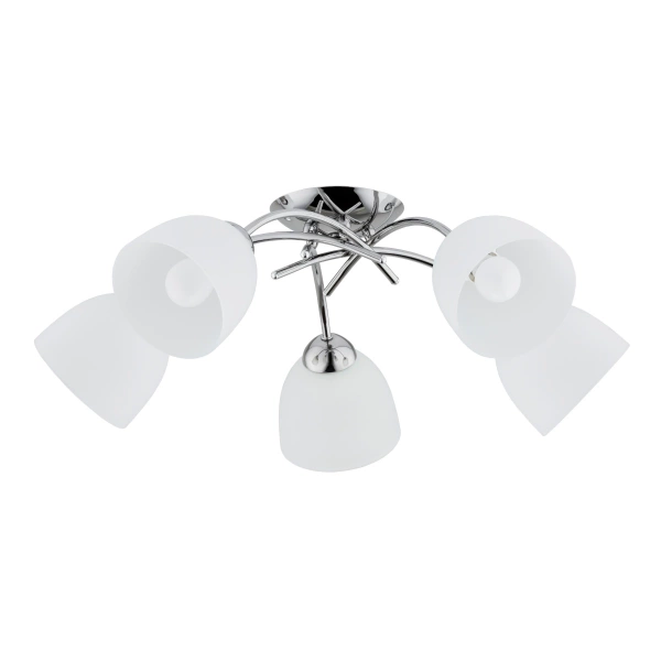 Lampa sufitowa ALFA MIRAŻ CHROM 5xE27 62cm | 63178