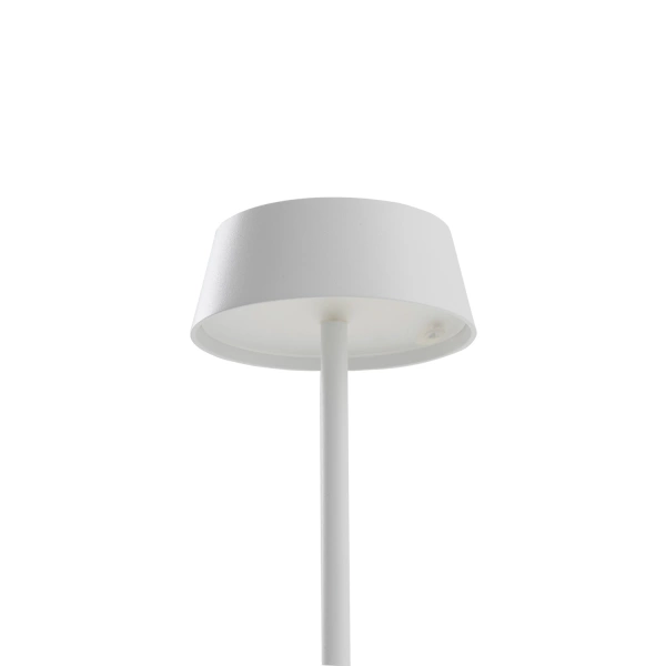 Lampa przenośna AMY LED 2W 3000K 170lm wys.32.5cm szer.10.8 IP54 ściemniacz włącznik | Biały 11531