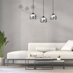 Lampa wisząca TORO BLACK / GOLD 3xE27