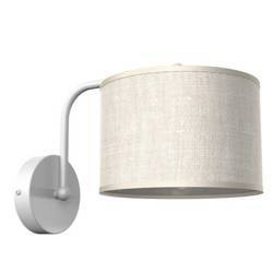 Kinkiet LINO, MLP7493, biały/szary, 1x60W E27