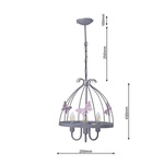 Lampa Wisząca KAGO 3xE14 MLP1170