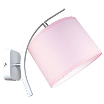 Lampa ścienna dla dziewczynki różowa Pink Fala 1xE27