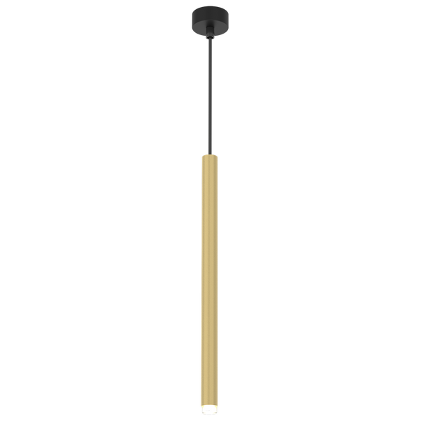 Lampa wisząca MONZA BRASS, MLP8839, czarno-złota, 1x8W G9