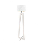Nowoczesna lampa drewniana BAKU GOLD