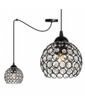 Nowoczesna Lampa wisząca typu Pająk Spider Crystal 3xE27 Led