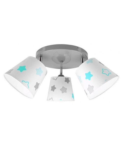 Lampa Sufitowa Dziecięcy Żyrandol z Abażurami Regulowany