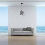 Nowoczesna lampa wisząca SANTIAGO SMOKED MLP6606