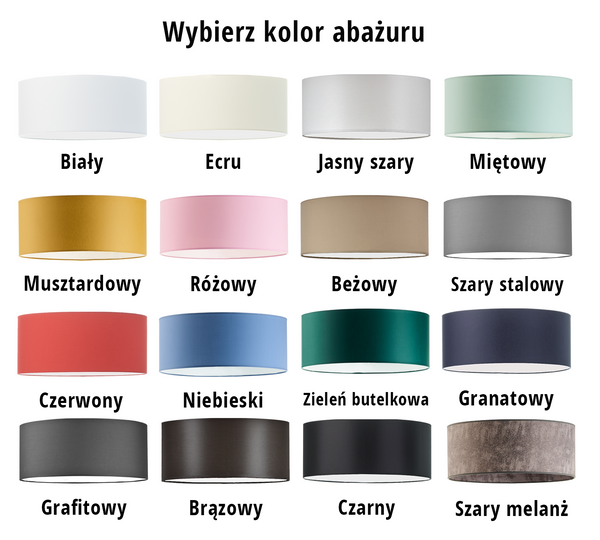 Plafoniera DUBAJ do pokoju dziecięcego fi - 60 cm, 4xE27