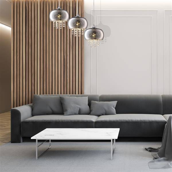 Nowoczesna lampa wisząca STARLIGHT CHROME ML3787
