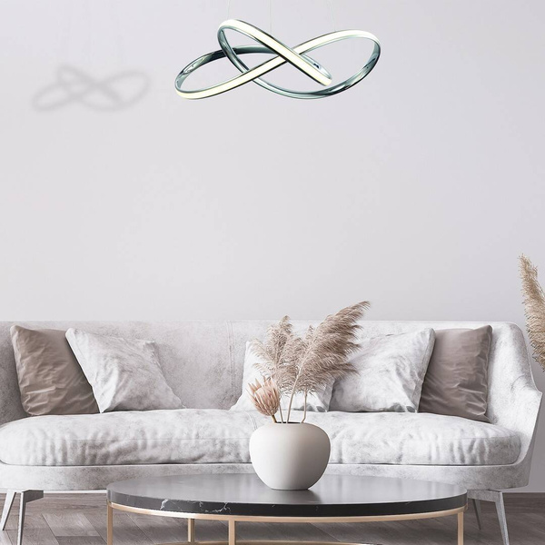 Lampa wisząca CAPPIO, ML3806, chrom, 36W LED, barwa neutralna 4000K