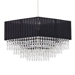 Lampa kwadrat crystal MODENA I 31cm