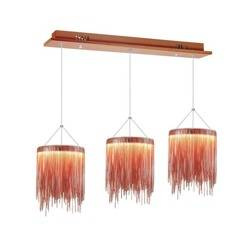 Designerska lampa wisząca CASCATA COPPER ML3799 54W LED