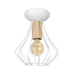 Lampa sufitowa WILL WHITE 1xE27 MLP4180