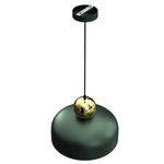 Lampa Wisząca HARALD GOLD/WHITE 1xE27