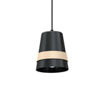 Nowoczesna lampa wisząca koło VENEZIA BLACK 3xE27 MLP5454