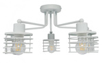 Lampa w stylu loft szara Koszyk 5