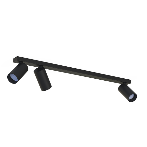 Lampa punktowa listwa natynkowa MONO III szer. 70cm GU10 | czarny