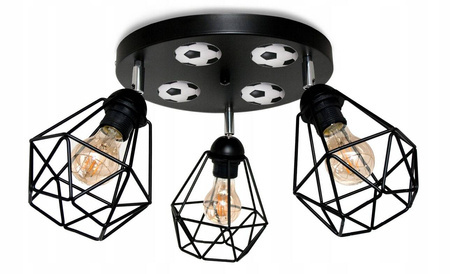 Lampa do pokoju chłopca z motywem piłkarskim Mundial 3