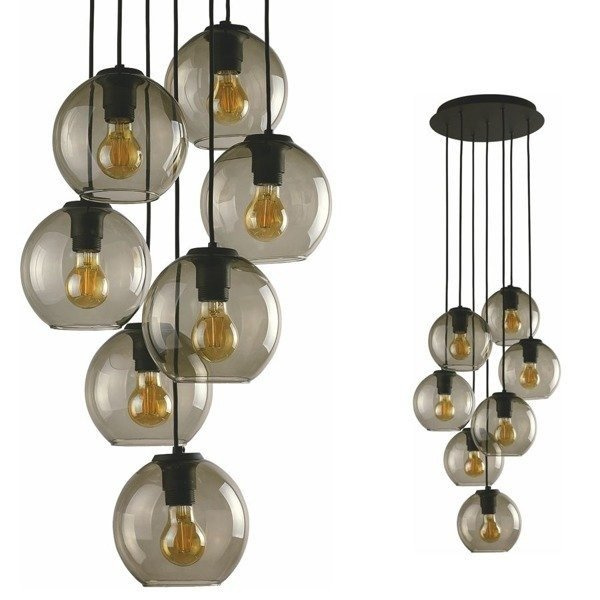 Duża lampa do salonu VETRO VII 