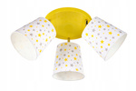 Lampa dla dziewczynki  w serca Kolorowe Stożki 3