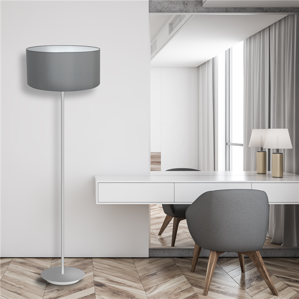 NOWOCZESNA LAMPA STOJĄCA BARI GREY 1xE27 MLP4691