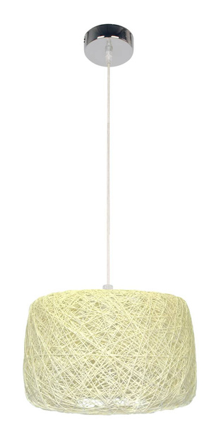 LAMPA SUFITOWA WISZĄCA CANDELLUX PANDA 31-51141   E27 KREMOWY