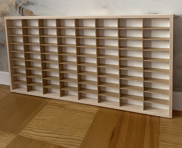 Półka na resoraki Hot Wheels drewniana organizer do pokoju dziecka 72B