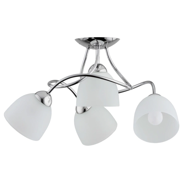 Lampa sufitowa ALFA ZAFIRA CHROM 3xE27 58cm | 62362