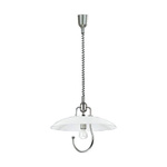 Nowoczesny lampa sufitowa HAK I chrom śr. 48cm