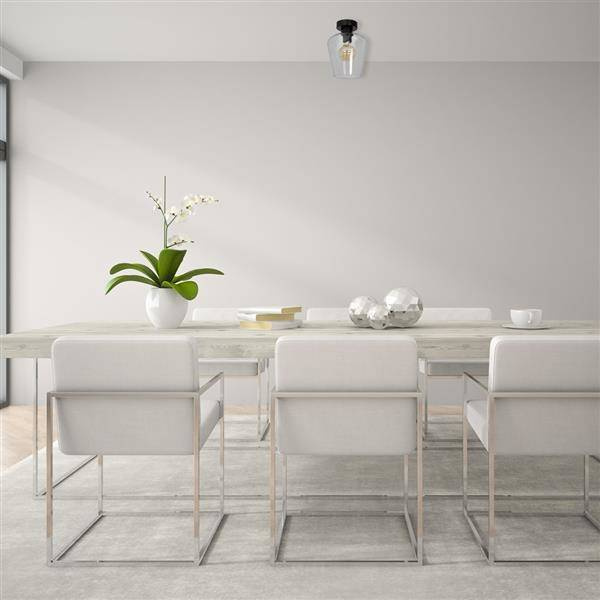 Nowoczesna lampa sufitowa plafon SANTIAGO CLEAR MLP6602