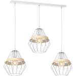 Lampa wisząca INDUSTRIALNA CLIFF WHITE 3xE27 MLP5519
