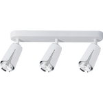 FLOWER WHITE CHROME SPOT 3xGU10