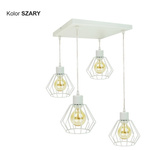 Lampa Artemida Zwis plafon kwadrat 