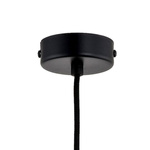 Lampa wisząca zwis MERIN czarny/biały śr. 30cm