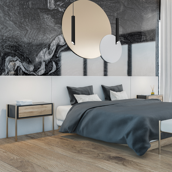 Lampa wisząca CORTE, MLP8828, czarna, 1x8W GU10